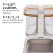 Maxi-Cosi Iora Bedside Bassinet , infant bedside sleeper crib, 4 height positions, portable & folds flat, large storage basket, includes travel bag, Horizon Sand 🍁 All In One Marketplace Canada