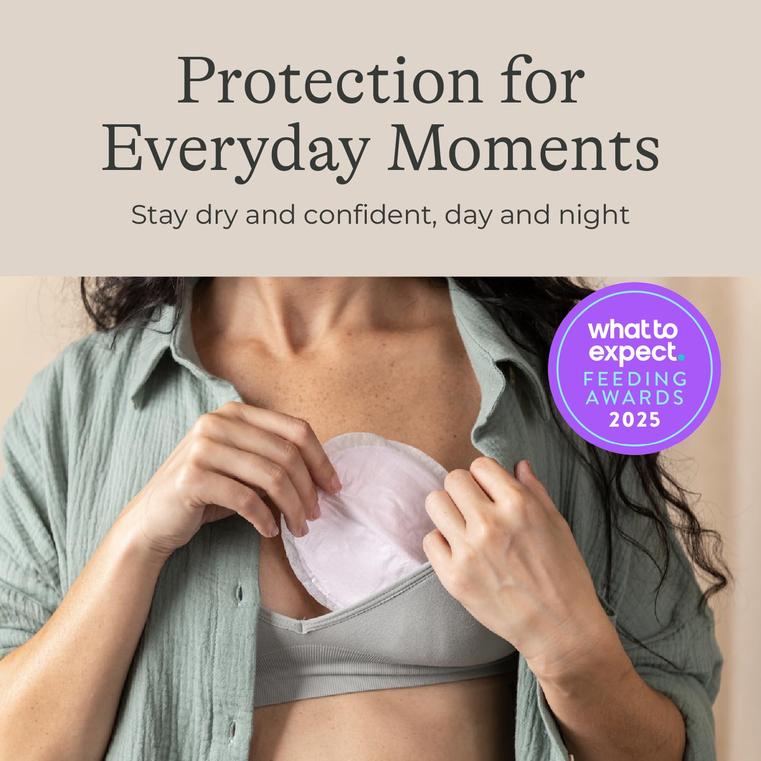 Lansinoh Nursing Pads, 2 Packs of 100 (200 Count) Stay Dry Disposable Breast Pads 🍁 All In One Marketplace Canada