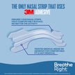 Breathe Right Nasal Strips, Original Large, Clear, Sensitive Skin, Drug-Free Snoring Solution & Nasal Congestion Relief Caused by Colds & Allergies, Nightly Sleep, 30 Count 🍁 All In One Marketplace Canada
