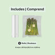 FoodSaver Vacuum Sealer Rolls for Custom Length Airtight Food Storage and Sous Vide Bags, BPA-Free, 8