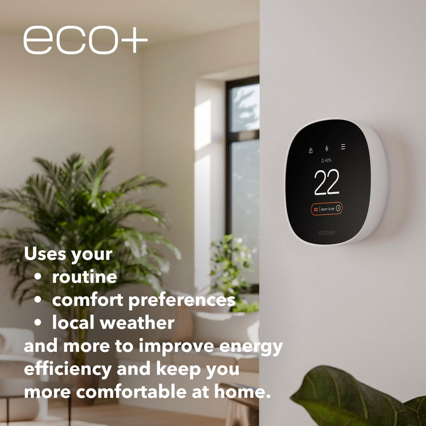 NEW 2025 ecobee Smart Thermostat Essential - Energy Star Certified programmable Wi-Fi Thermostat - Works with Siri, Alexa, and Google Assistant 🍁 All In One Marketplace Canada