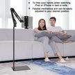 SAMHOUSING Tablet Floor Stand, Adjustable Universal 360-degree Rotatable Metal Tablet Holder, Phone Stand for iPad/iPhoneX/iPad Pro or Other 4.7~12.9 Inch-Screen Devices (Black) 🍁 All In One Marketplace Canada