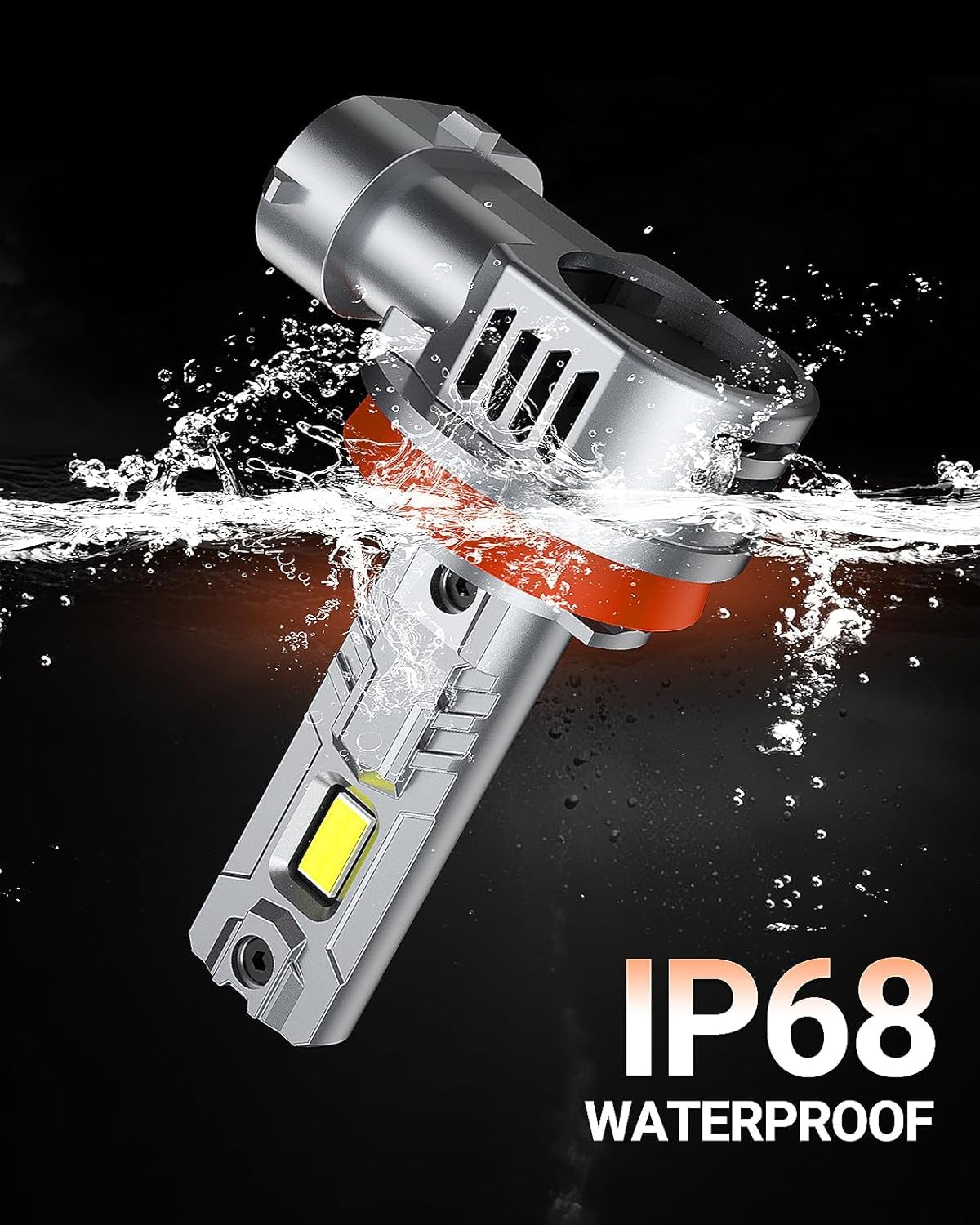 SEALIGHT 2026 Upgraded H11 H8 H9 H16 LED Headlight Bulbs, 1:1 Design 60,000LM 1000% Brighter H11 LED Bulb, 6500K Cool White, Plug and Play Halogen Replacement, Non-polarity, Pack of 2 🍁 All In One Marketplace Canada