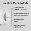 Sports Research® Creatine Monohydrate - Pure Micronized Creatine Monohydrate Powder - Improves strength, power, and performance for Women and Men | Non-GMO 100 Servings 🍁 All In One Marketplace Canada