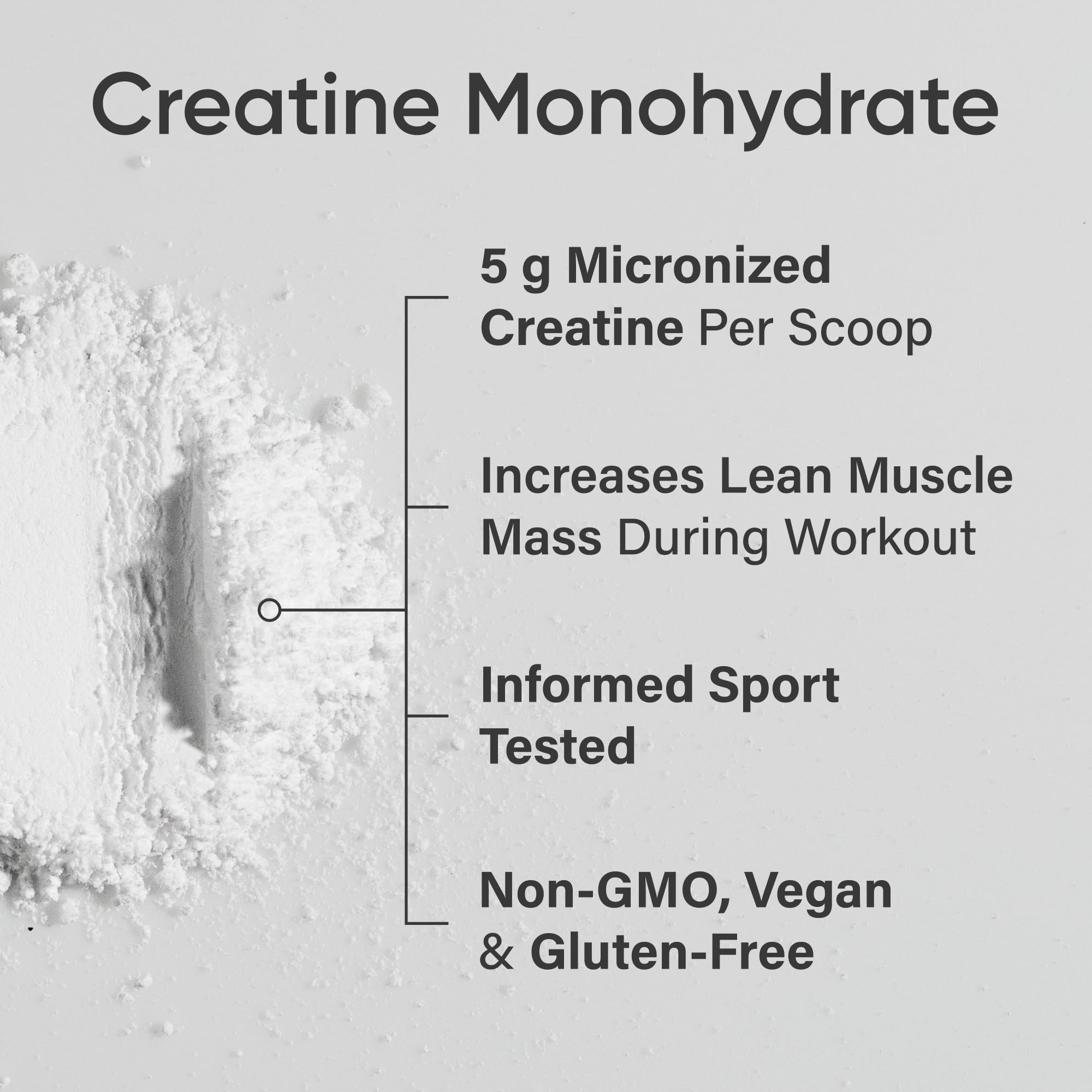 Sports Research® Creatine Monohydrate - Pure Micronized Creatine Monohydrate Powder - Improves strength, power, and performance for Women and Men | Non-GMO 100 Servings 🍁 All In One Marketplace Canada