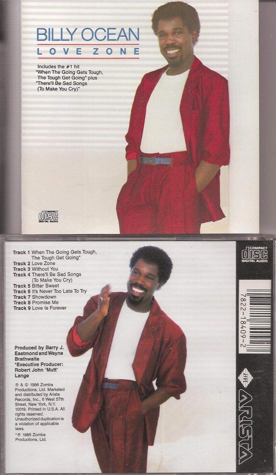 Billy Ocean / Love Zone - CD (Used)