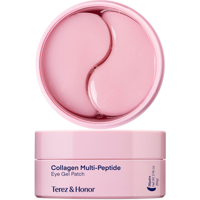 Under Eye Patches Korean Skincare: Peptide Collagen Gel Eye Mask for Puffy Eyes Dark Circles Wrinkles Undereye Bags Fine Lines & Smile Lines - Deep Hydrating & Firming Eye Pad - Cruelty-Free, 30 Pairs 🍁 All In One Marketplace Canada