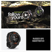 Garmin Instinct® 3 45mm, Solar Charged Display, Rugged Outdoor GPS Smartwatch, Metal-Reinforced Bezel, Built-in Flashlight, Black 🍁 All In One Marketplace Canada