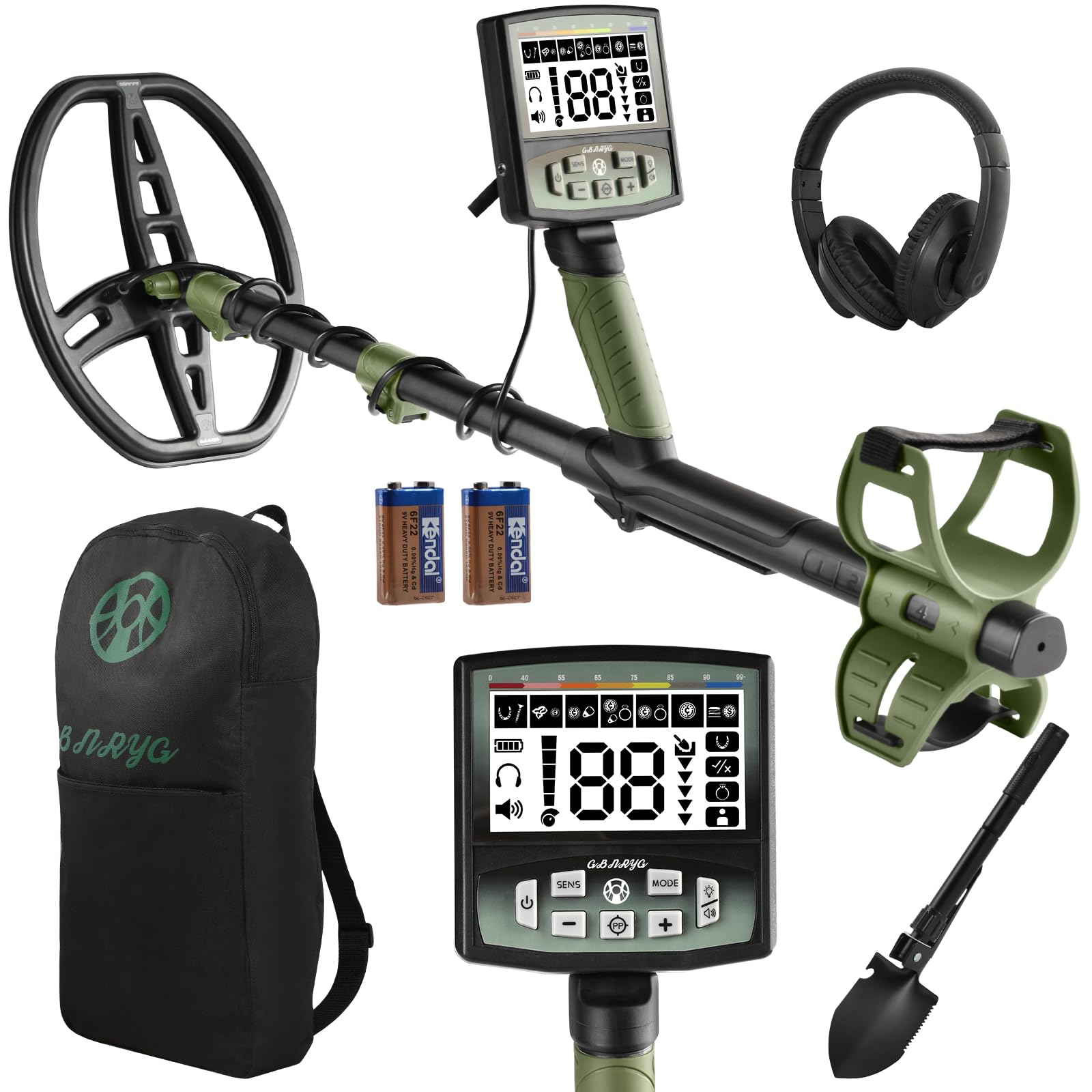Gbnryg Professional Metal Detector for Adults,12