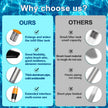 3 in 1 Cordless Rechargeable Pool Vacuum, Handheld Pool Cleaner Ideal for Spas, Hot Tubs and Small Pools for Sand and Debris 🍁 All In One Marketplace Canada