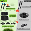 MIXC 101FT Drip Irrigation System, Easy to Setup Automatic Garden System with Anti-UV 1/4
