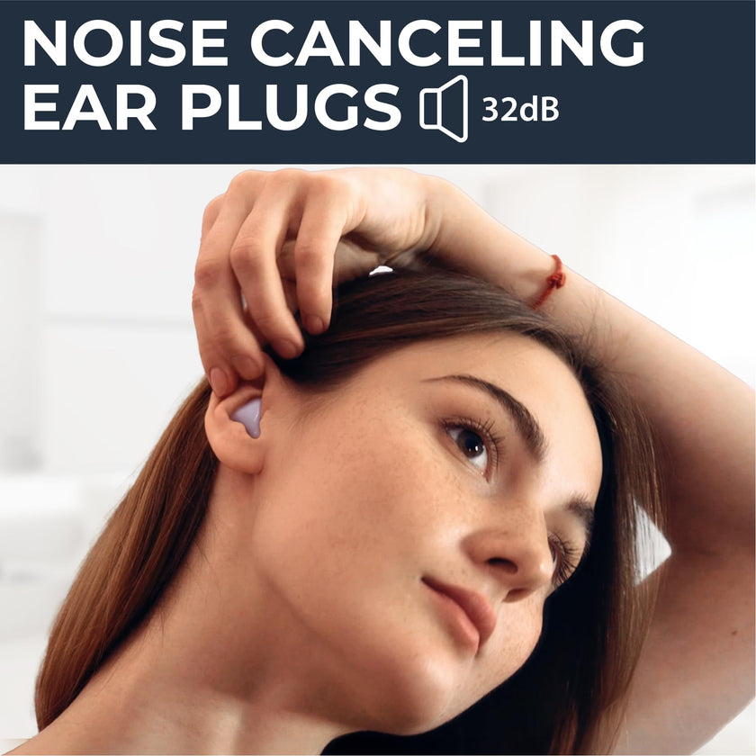 PQ Wax Ear Plugs for Sleep - 15 Silicone Wax Earplugs for Sleeping and Swimming, Gel Ear Plugs for Noise Cancelling & Ear Protection, Sleeping Earplugs with Sound Blocking Level of 32 Db (15 Pillows) 🍁 All In One Marketplace Canada