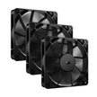 CORSAIR RS120 120mm PWM Fans – Daisy-Chain Connection – Low-Noise – Magnetic Dome Bearing – Triple Pack – Black 🍁 All In One Marketplace Canada