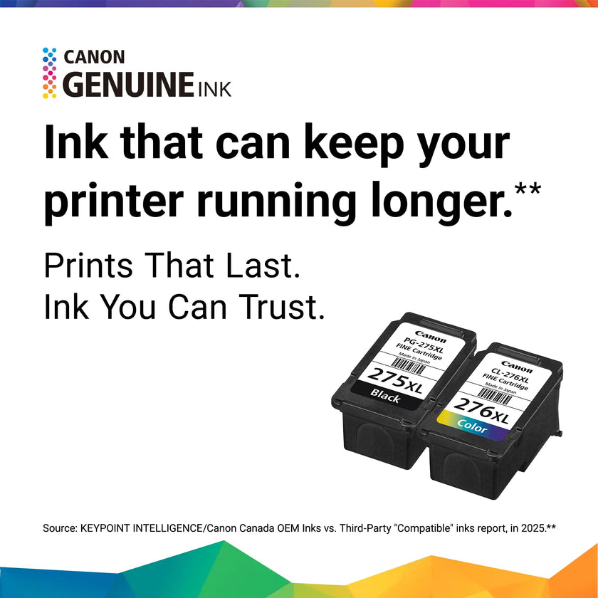 Canon Genuine Ink Cartridges PG-275 Black (1 Count), Original Canon Printer Ink for PIXMA TR4720 / TS3720 / TS3520 Series Printers 🍁 All In One Marketplace Canada