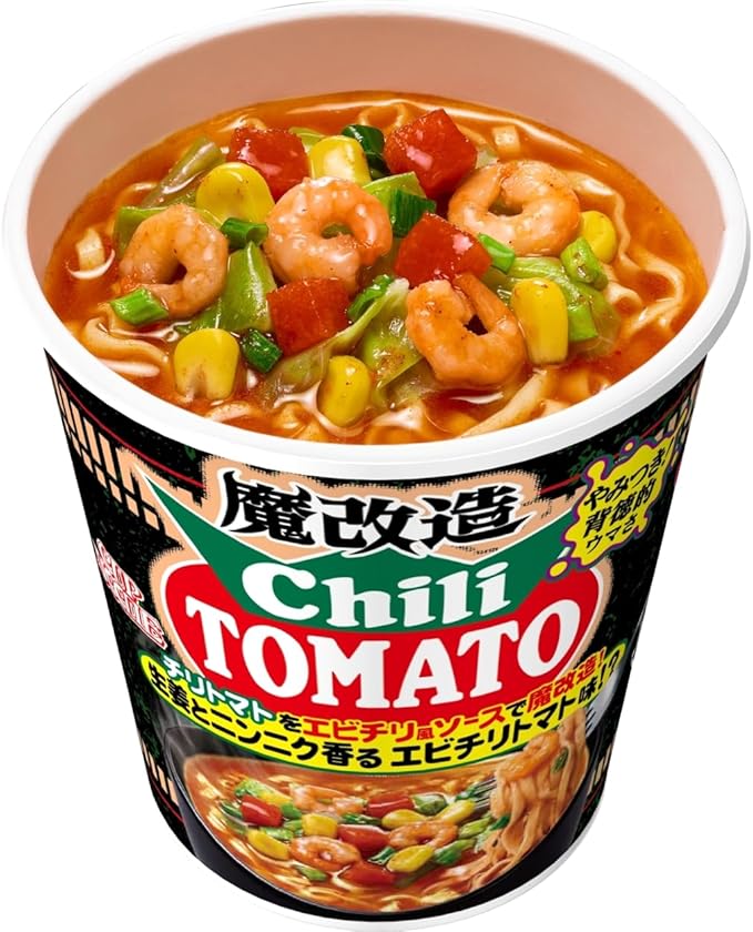 Nissin Cup Noodle Demonify Chili Tomato (76G) [Best Before Date: 2026.02.28]