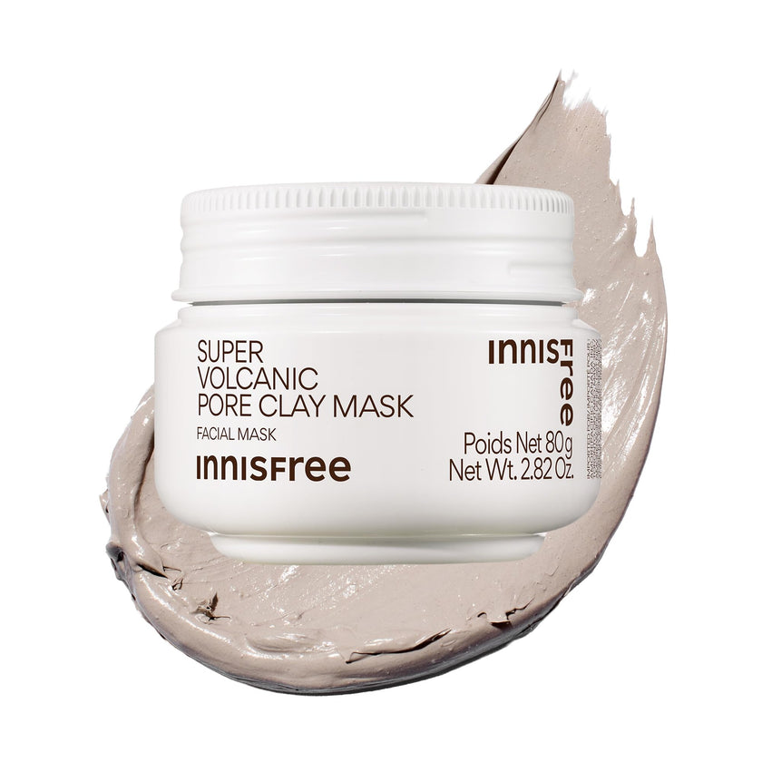 Innisfree Super Volcanic Clay Mask, Premium Korean Skincare with AHA and Natural Clusters for Deep Pore Detox, Gentle Exfoliation, Oil Control 🍁 All In One Marketplace Canada