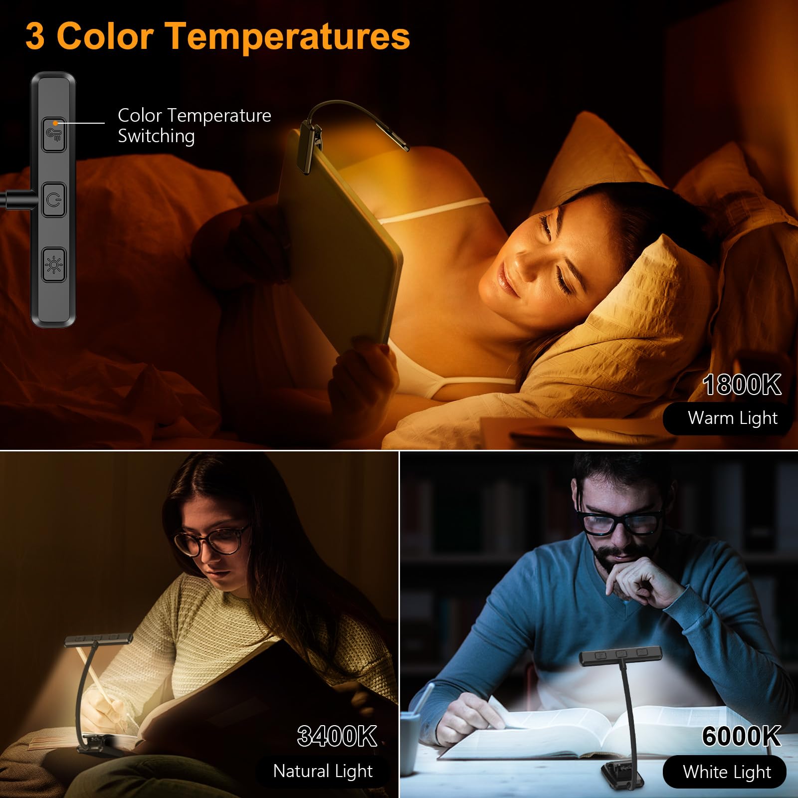 Gritin 19 LED Rechargeable Book Light for Reading in Bed 🍁 All In One Marketplace Canada