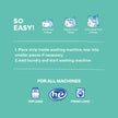 Tru Earth Compact Dry Laundry Detergent Sheets, Unscented - Up to 128 Loads (64 Sheets) - Paraben-Free - Original Eco-Strip Liquidless Laundry Detergent, Travel Laundry Sheets 🍁 All In One Marketplace Canada