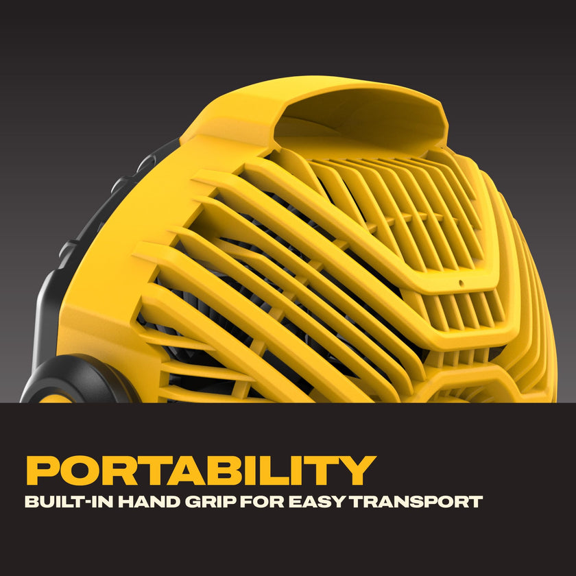 DEWALT 20V MAX* Cordless Fan, Portable, Multi Hanging, Up to 650 CFM Airflow, Tool Only (DCE512B) 🍁 All In One Marketplace Canada