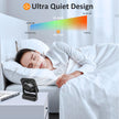 Desk Fan, 4000mAh Table Fan USB Rechargeable, 3 Speed Mini Fans, Quiet & Powerful & Rotatable, Compact & Portable Fan for Home Bedroom Desktop Office Traveling Car Outdoor, Black 🍁 All In One Marketplace Canada