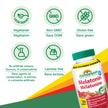 Jamieson Melatonin 2.5 mg Gummies Natural Strawberry Flavour, Improves Sleep Quality, Increases Sleep Time, and Helps Reset the Body's Sleep-Wake Cycle. Vegetarian, Non-GMO, Gluten-Free, No Artificial Flavours, Colours, or Preservatives, 130 Count, Proudl