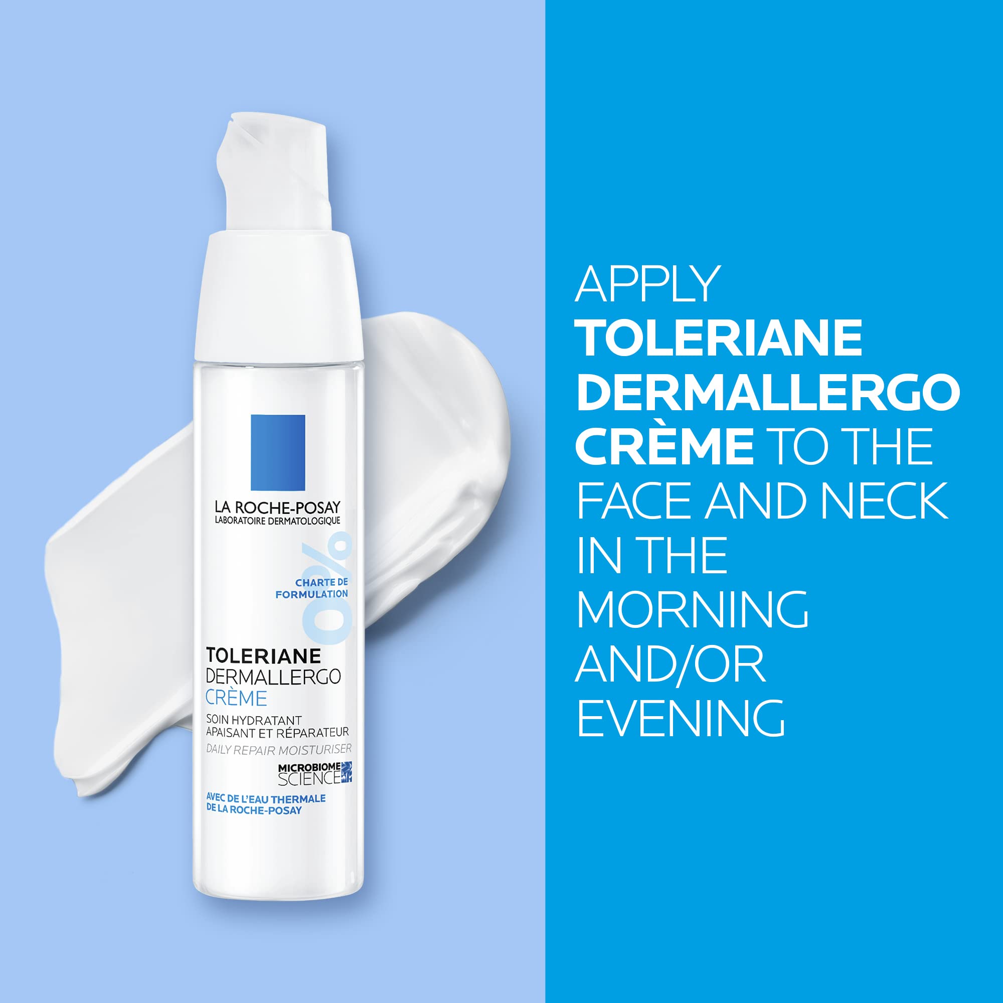 La Roche-Posay Face Moisturizer for Very Sensitive Skin, Toleriane Dermallergo Daily Face Lotion with Shea Butter & Glycerin, Hydrating & Anti-Redness, Recommended by Dermatologists, 40ml 🍁 All In One Marketplace Canada