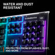 SteelSeries Apex 3 RGB Gaming Keyboard – 10-Zone RGB Illumination – IP32 Water Resistant – Premium Magnetic Wrist Rest (Whisper Quiet Gaming Switch) 🍁 All In One Marketplace Canada