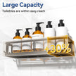 YASONIC Shower Caddy Adhesive, 100% Rustproof Shower Shelves 3 Piece 🍁 All In One Marketplace Canada