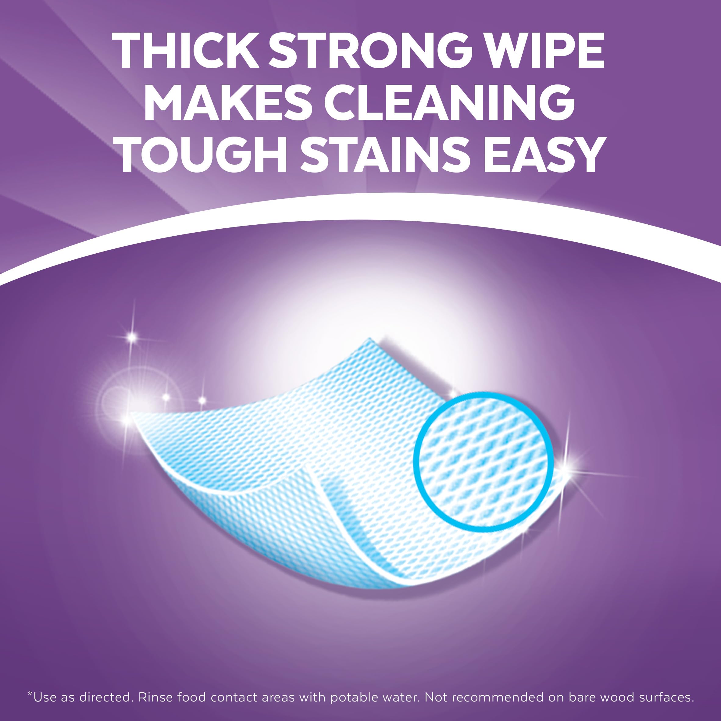 Lysol Disinfecting Wipes, Thick Cleaning Wipes with Micro Pocket Pattern for Home & Electronics, Eliminates Germs on 100+ Surfaces, Removes Allergens, Lavender Scent, 6 x 75 Count (450 Total Wipes) 🍁 All In One Marketplace Canada