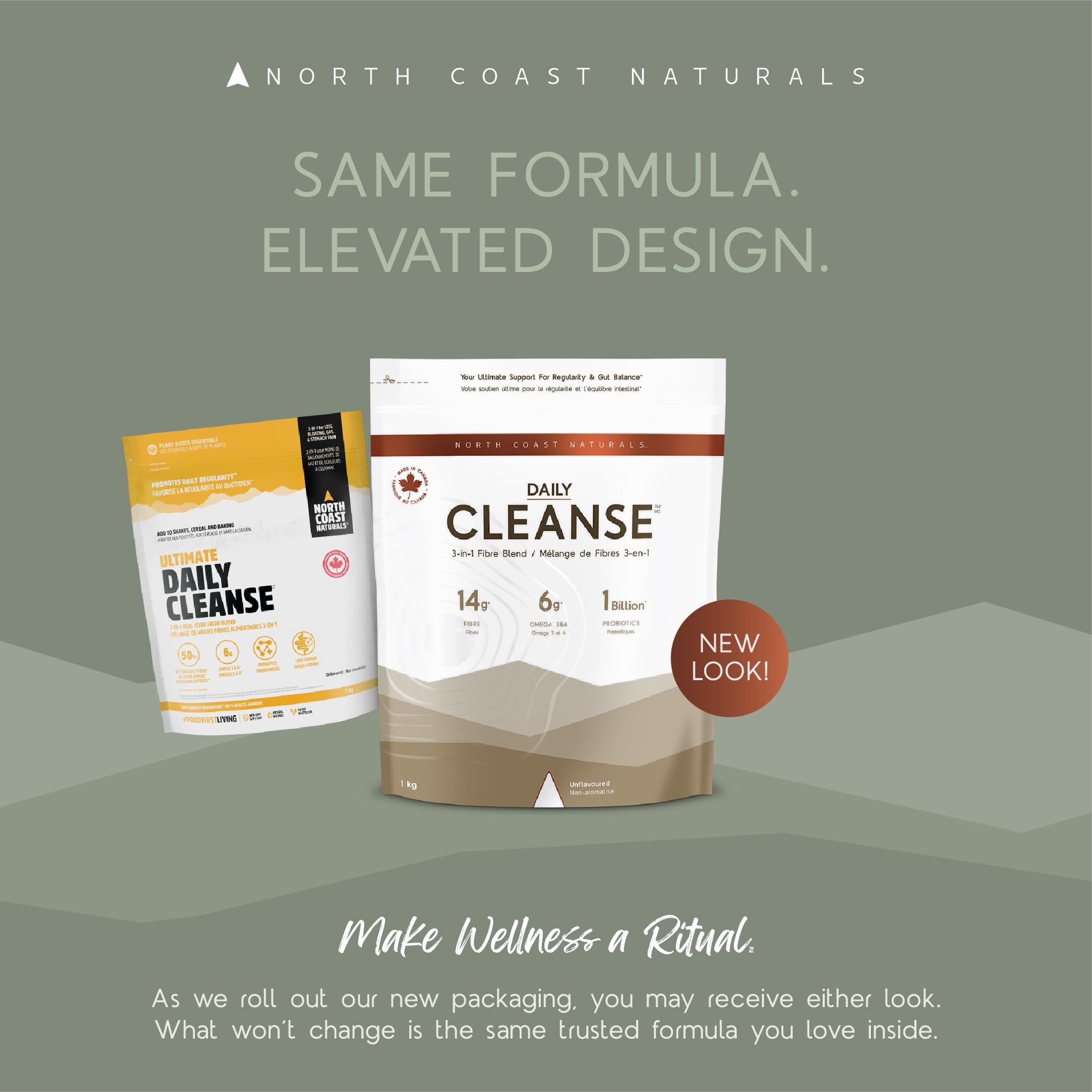 North Coast Naturals Ultimate Daily Cleanse with Superior Fibre (1 kg (pack of 1)) 🍁 All In One Marketplace Canada