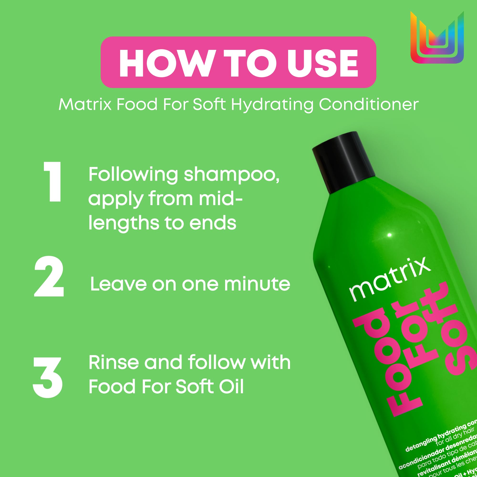 Matrix Food For Soft Hydrating Conditioner for Dry, Brittle Hair 🍁 All In One Marketplace Canada