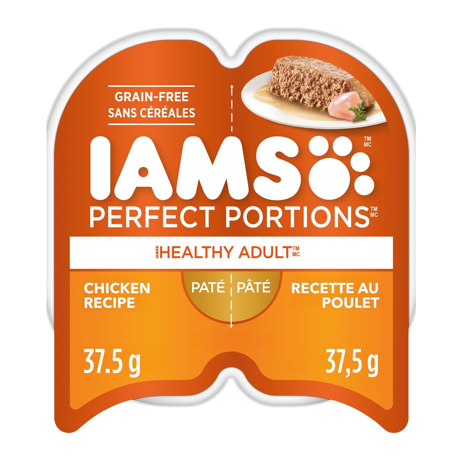 IAMS Perfect PORTIONS Adult Wet Cat Food, Chicken Flavour, 75g (24 Pack) 🍁 All In One Marketplace Canada
