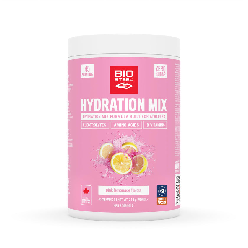 BioSteel Hydration Mix, Great Tasting with Zero Sugar, and No Artificial Flavours or Preservatives, Pink Lemonade, 45 Servings per Tub, Powder 🍁 All In One Marketplace Canada