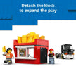 LEGO City Fries Food Truck Building Toy for Kids - Pretend Play Truck Toy for Boys & Girls, Ages 5+ - Mobile Restaurant Playset W/2 Minifigures & Detachable Kiosk - Gift Idea for Birthdays - 60488 🍁 All In One Marketplace Canada