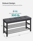SONGMICS Shoe Storage Bench, Entryway Bench with Cushion 🍁 All In One Marketplace Canada