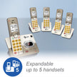 AT&T EL52203 2-Handsets Cordless Phone System with Answering System, Caller ID/Call Waiting - DECT 6.0 - Upto 14 Minutes Recording Time 🍁 All In One Marketplace Canada