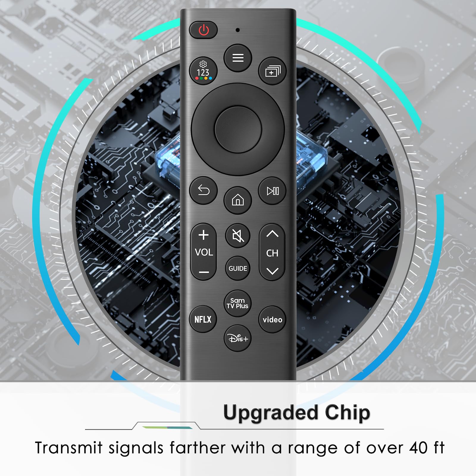 (Pack of 2) Universal Remote Control for Samsung TV Remotes Control Replacement Solar Series 8 LED LCD QLED Frame 4K 8K UHD HDTV Curved Monitor Smart 🍁 All In One Marketplace Canada