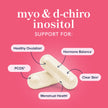 Inositol | Hormone Balance for Women | Myo-Inositol & D-Chiro | Ideal 40:1 Ratio | Myoinositol 2000mg, D Chiro 50mg | Regulate Menstrual Cycle & Support Ovarian Health | 120 Ct (1 Month Supply) 🍁 All In One Marketplace Canada