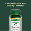 NATURE'S BOUNTY Vitamin C With Rose Hips, 1500 mg, Extended Release, Helps Maintain Immune Function, Coated Tablets, 192.7 g 🍁 All In One Marketplace Canada