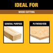 DEWALT Circular Saw Blade Combo Pack, 6 1/2 Inch, 18-Tooth and 24 - Tooth (DWA2612CMB) 🍁 All In One Marketplace Canada