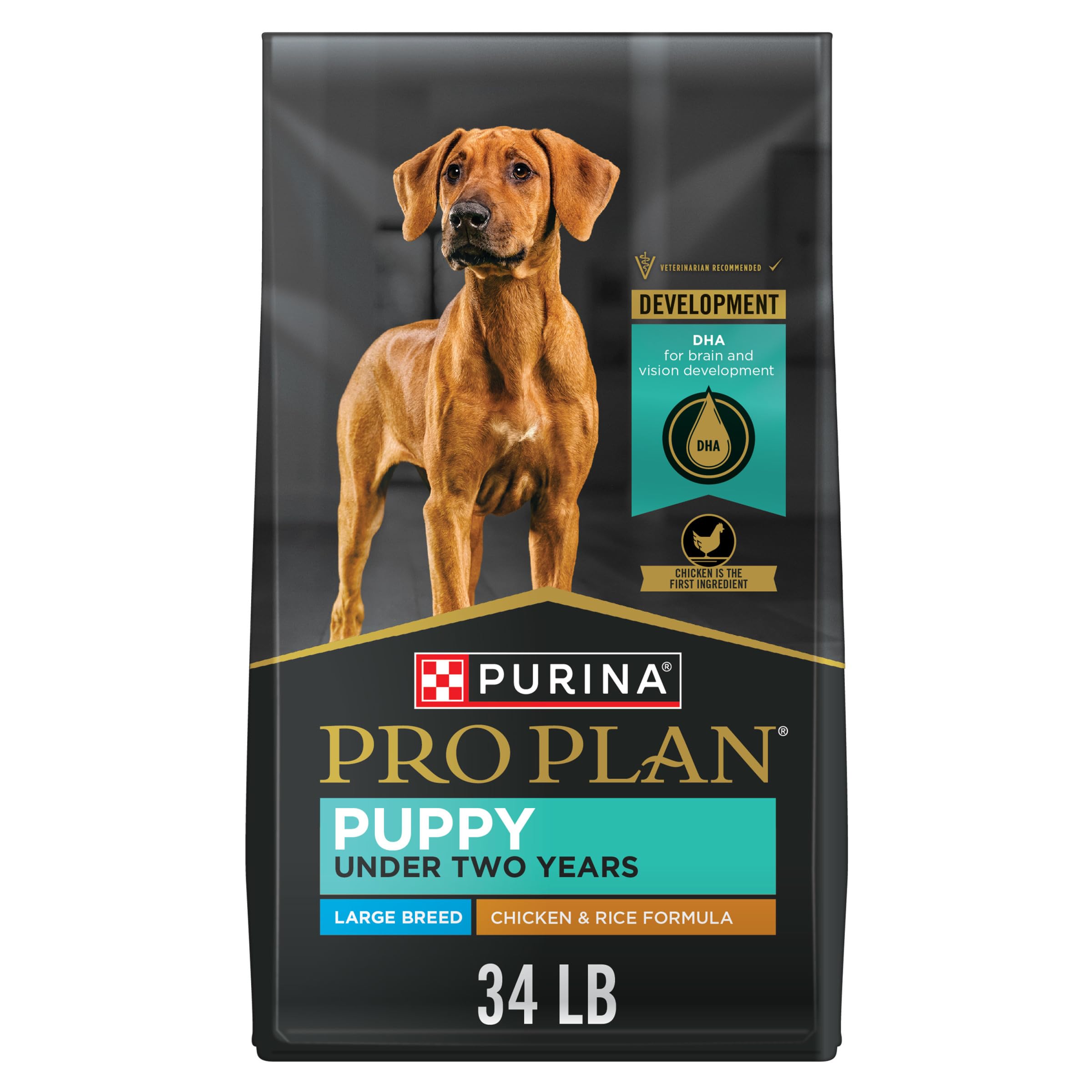 Purina Pro Plan Large Breed Dry Puppy Food, Development Chicken & Rice - 15.4 kg Bag (1 Pack) 🍁 All In One Marketplace Canada