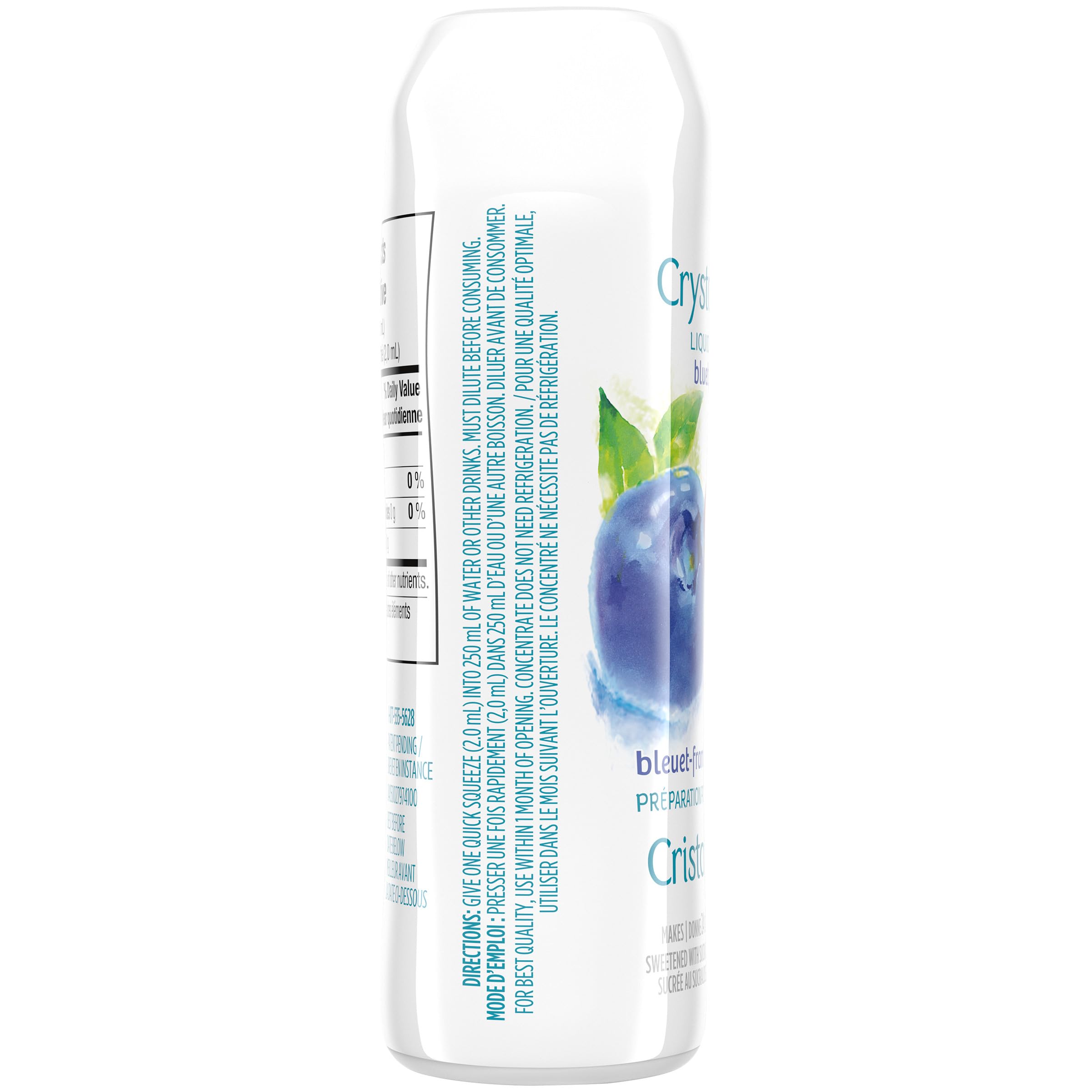 Crystal Light Liquid Drink Mix, Blueberry Razz, 12 ct Case 🍁 All In One Marketplace Canada