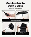 Repel Windproof Travel Umbrella - Compact & Withstands Winds up to 100MPH, Strongest Premium Auto Folding Umbrella for Rain and Sun - Durable, Light & Portable for Women & Men, Fits Backpack & Cars 🍁 All In One Marketplace Canada