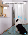 eufy Security Indoor Cam E220, 2K, Pan & Tilt, Indoor Security Camera, Wi-Fi Plug-in Camera, Human & Pet AI, Voice Assistant Compatibility, Night Vision, Motion Tracking, HomeBase not Compatible 🍁 All In One Marketplace Canada