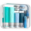 INSFIT 17 Pack Travel Bottles for Toiletries, TSA Approved 90ml 60ml Travel Size Toiletries, BPA Free Leak Proof Squeezable Silicone Tubes Travel Essentials for Shampoo Conditioner Lotion Soap 🍁 All In One Marketplace Canada