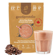 Good Protein Vegan Plant-based Protein Powder 100% Natural, Non-GMO, Dairy-free, Gluten-free, Soy-free, No Added Sugar and Nothing Artificial. Mocha All-in-One Shake 440 grams 🍁 All In One Marketplace Canada