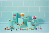 Mini Brands Fill The Fridge Playset w/UV Light by ZURU, Collectibles, DIY, Resin Play, Exclusive Recipe, NOT Edible, 8+ 🍁 All In One Marketplace Canada
