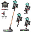 Cordless Vacuum Cleaner, 650W 55KPA 70 Mins Vacuum Cleaners with Hurricane Mode, Anti-Tangle Brush, 1.8L Dust Cup, Self-Standing Stick Vacuum Cordless for Hard Floors, Carpet & Pet Hair 🍁 All In One Marketplace Canada