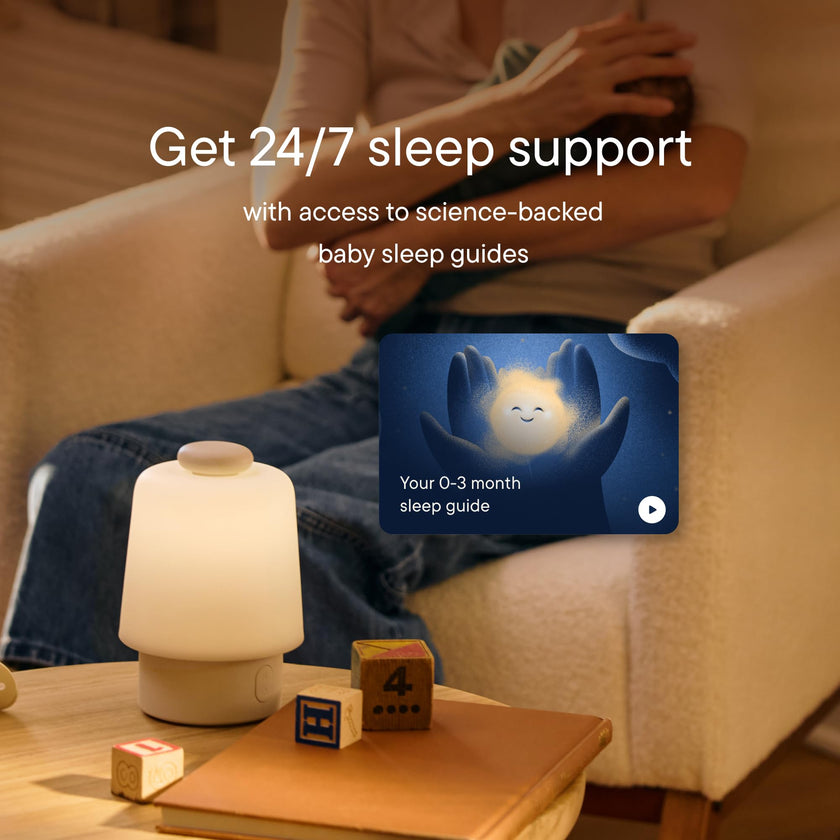Hatch Baby Sound Machine, Night Light | Hatch Baby Model | Sleep Support | Registry Essential, Routine Builder, Time-to-Rise Alarm Clock, White Noise, Nursery Stories, Toddler Kids (Wi-Fi), Putty 🍁 All In One Marketplace Canada