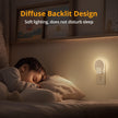 Lyridz Backlit Night Light Plug-in,[4 Pack] Glare-Free Indirect Glow, Dusk to Dawn Sensor, 1-50LM Dimmable Veilleuse, 2700K Warm White for Bedroom, Bathroom, Hallway 🍁 All In One Marketplace Canada